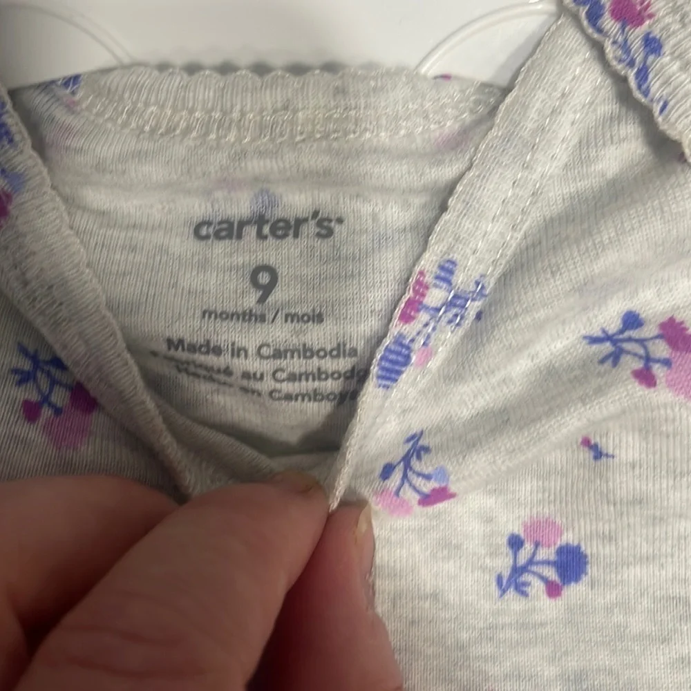 3 pc carter’s baby bodysuit